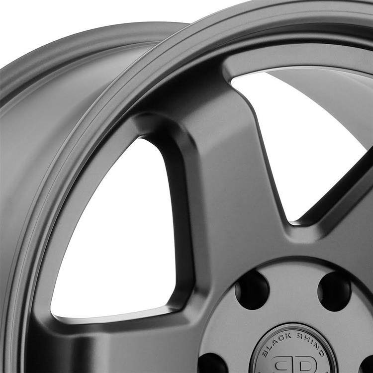 Alloy wheel Gun Black Roku Black Rhino