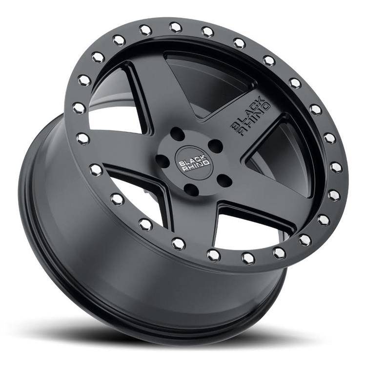 Cerchi in lega Matte Black Crawler Beadlock Black Rhino