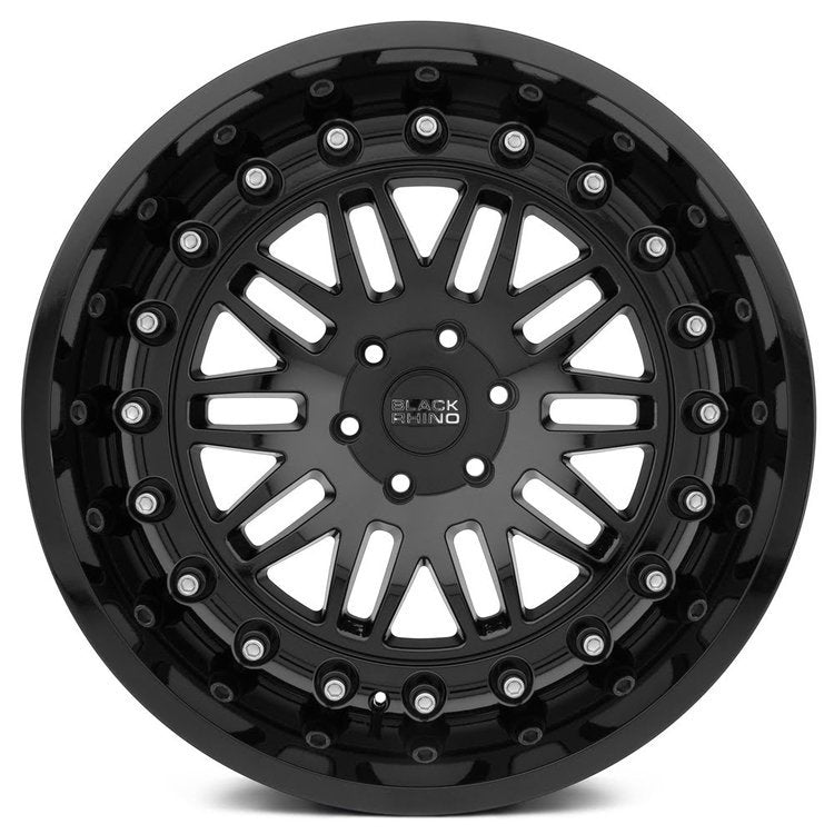 Cerchi in lega Gloss Black Fury Black Rhino