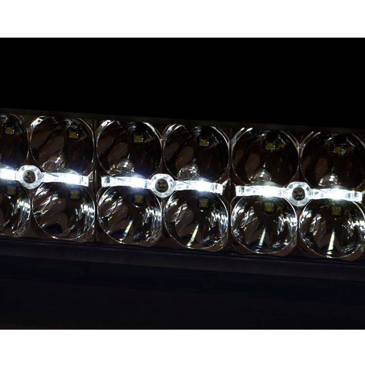 Barra luminosa a LED 20" doppia fila bianca DRL spot/floot Rough Country Black Series