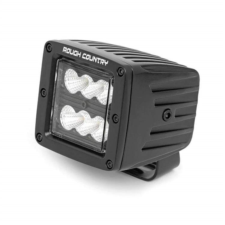Luci a LED Square Cree 2" Spot Beam Rough Country Black Series