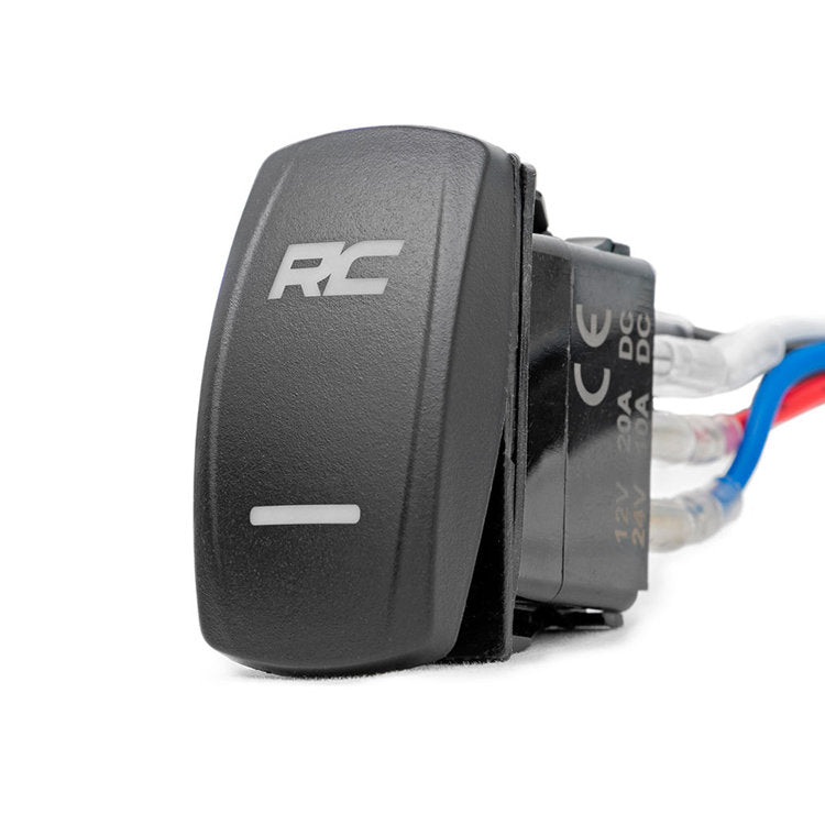 LED lights 2" square white DRL spot Rough Country Black Series