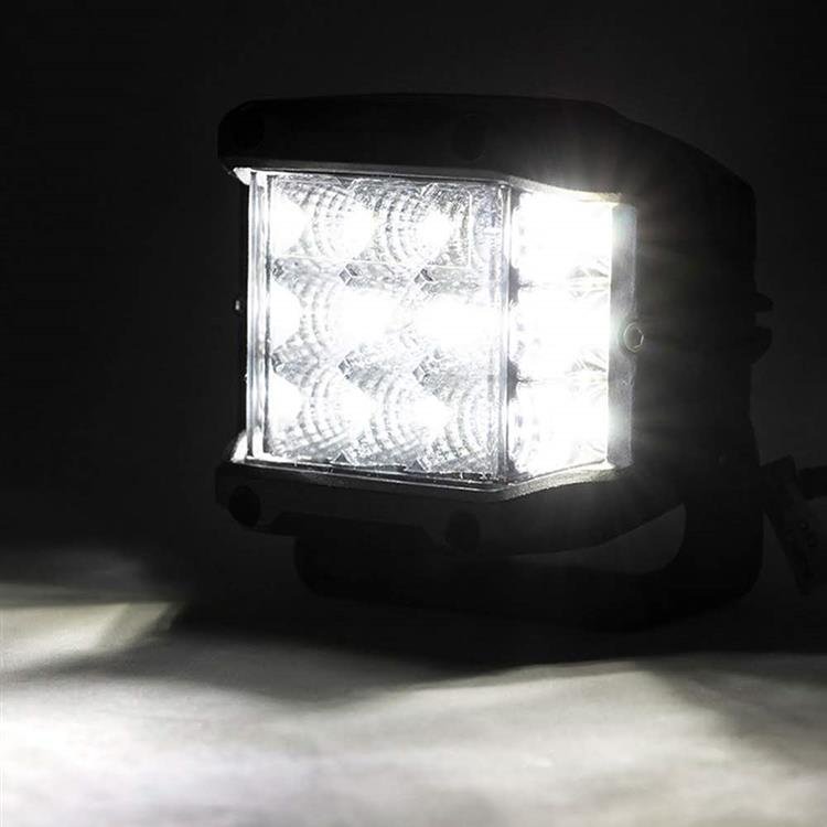 LED lights 3" square wide angle Osram Rough Country