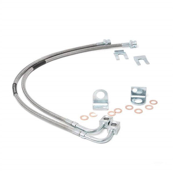 Rear extended brake lines Rough Country Lift 4-6"