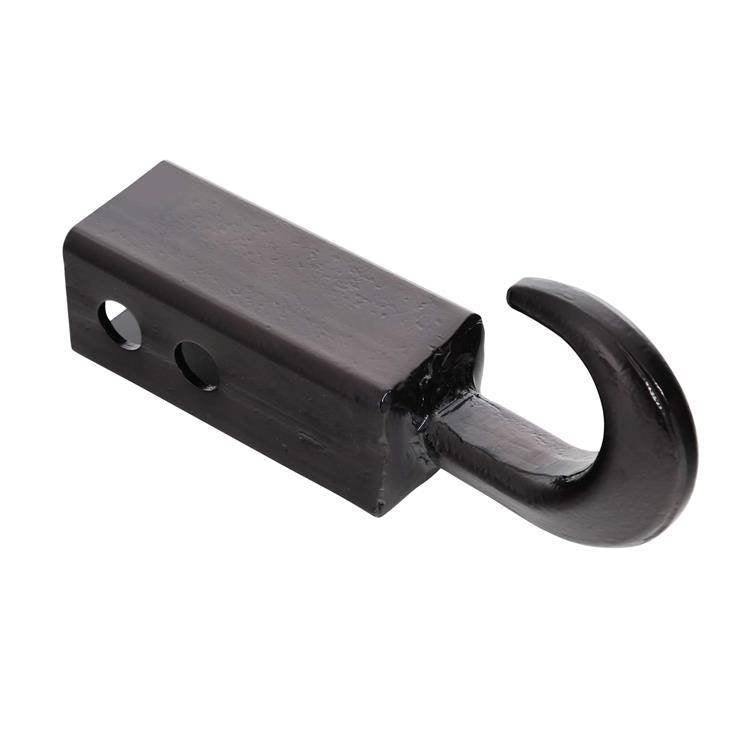 Removable tow hook steel black Smittybilt