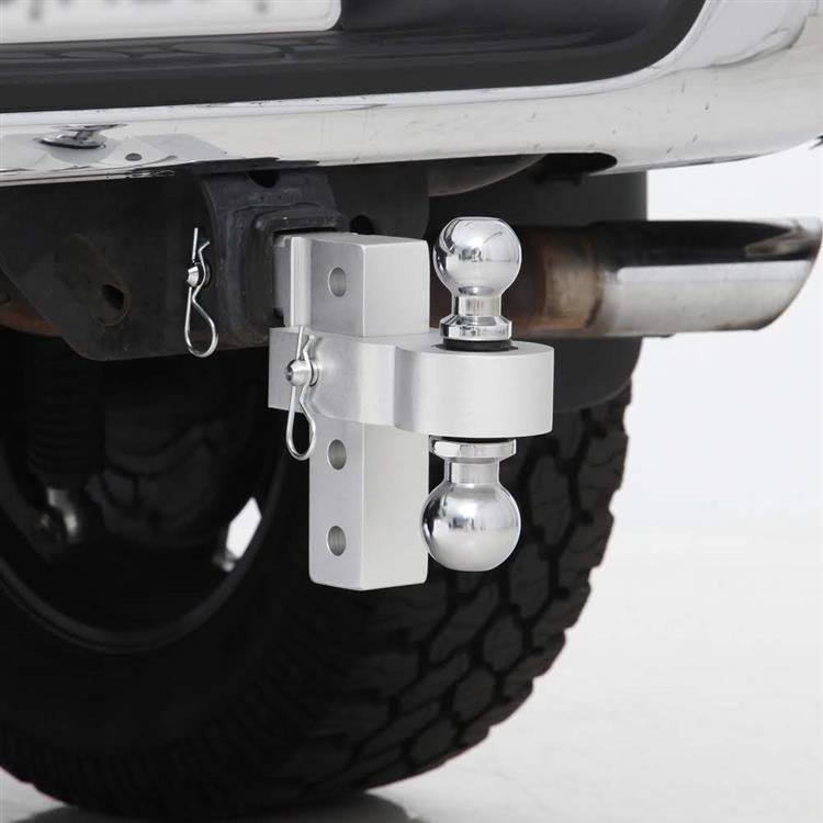 Trailer adjustable hitch with balls 1 7/8"-2" Smittybilt