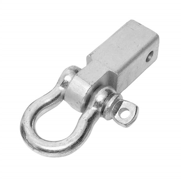 Receiver mounted D-ring shackle steel Smittybilt