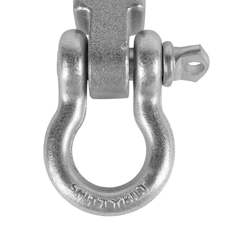 Receiver mounted D-ring shackle steel Smittybilt