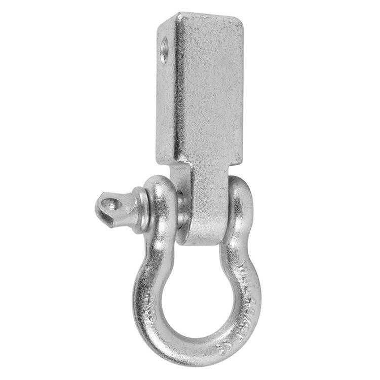 Receiver mounted D-ring shackle steel Smittybilt