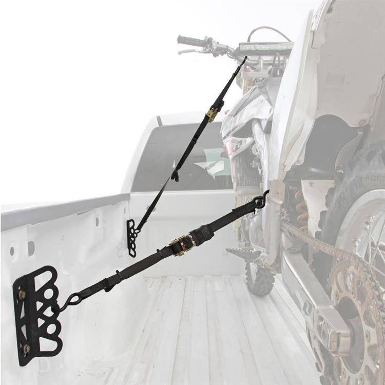 Truck tie down anchor and strap kit Smittybilt