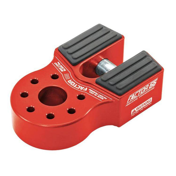 Flatlink with titanium pin & rubber guard red Factor 55