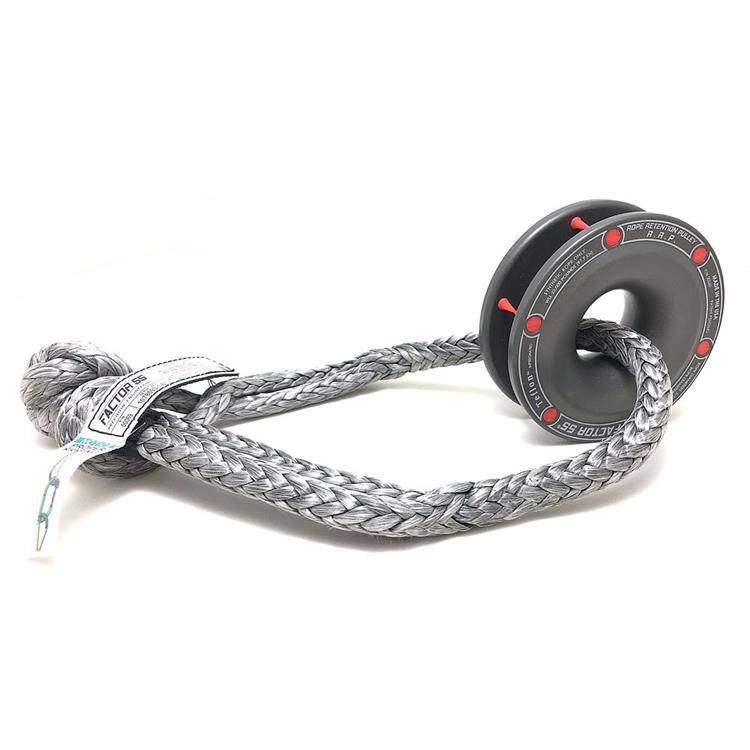 Rope retention pulley Factor 55