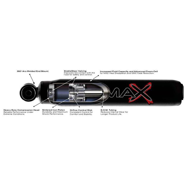 Ammortizzatore anteriore Skyjacker Black Max Lift 0-1"