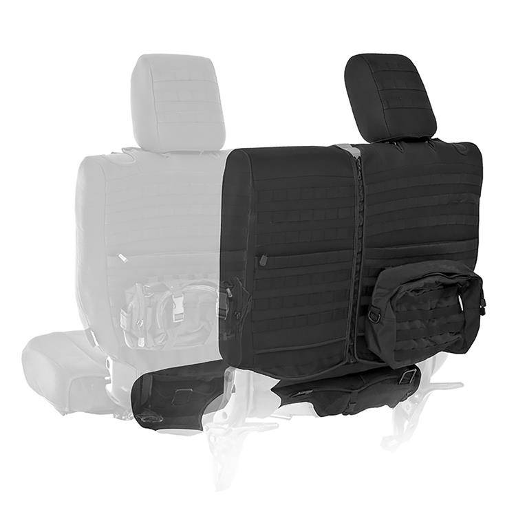 Rear seat cover black Smittybilt Custom Fit G.E.A.R.