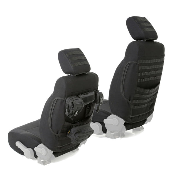 Front seat covers black Smittybilt Custom Fit G.E.A.R.