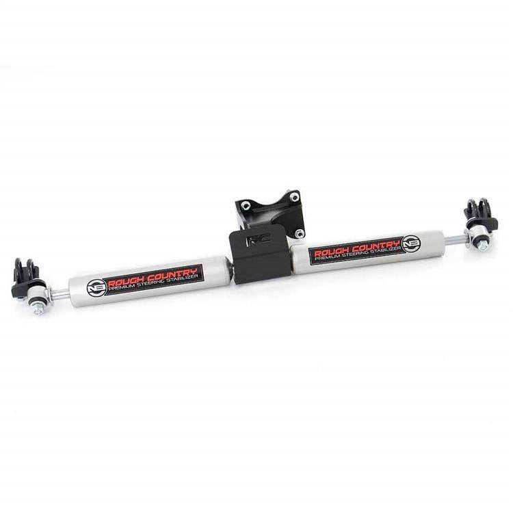 Dual steering stabilizer Rough Country N3 Lift 2-8"