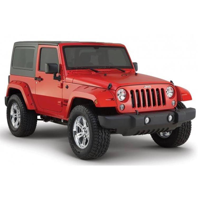 Rear fender flares standard coverage Bushwacker Pocket Style