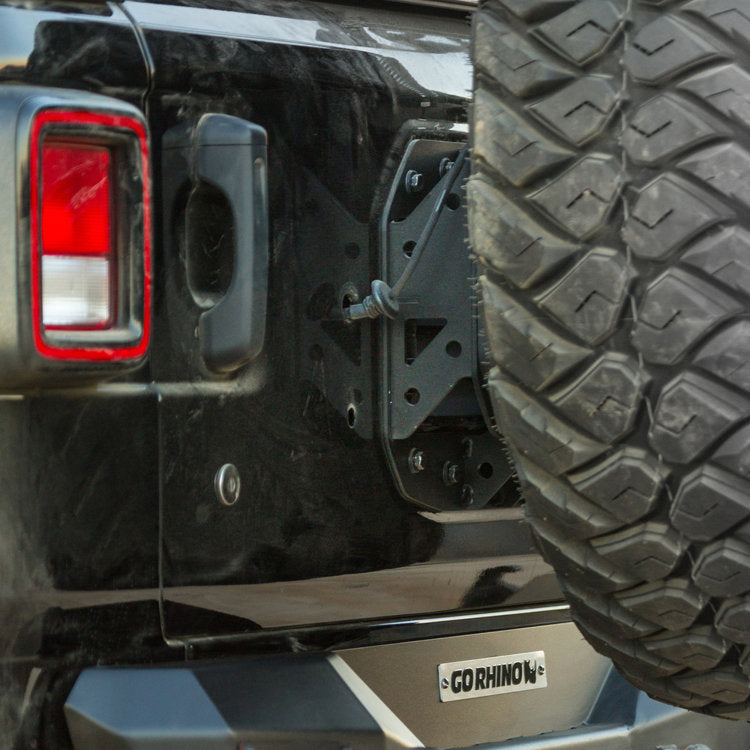 Spare tyre relocation Go Rhino Rockline