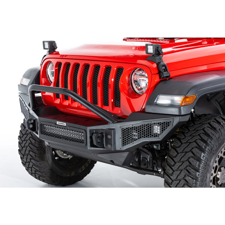 Front full bumper with bull bar Go Rhino Rockline