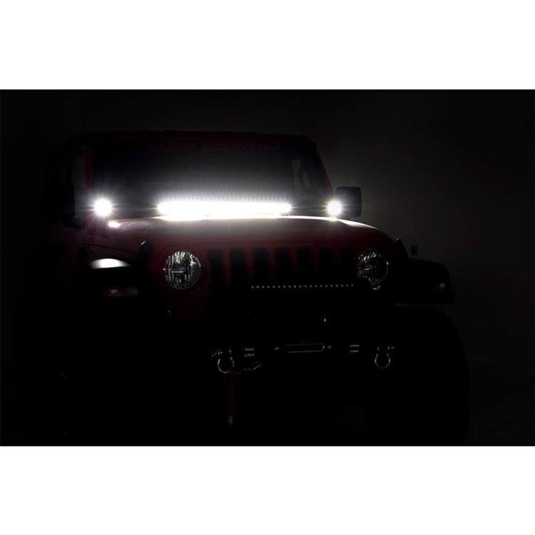 LED bar 30" Rough Country Chrome Series