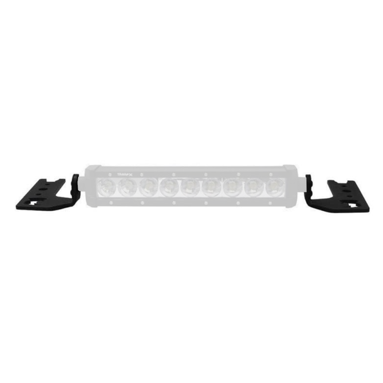 Center hood mount LED bar 10" single row Go Rhino