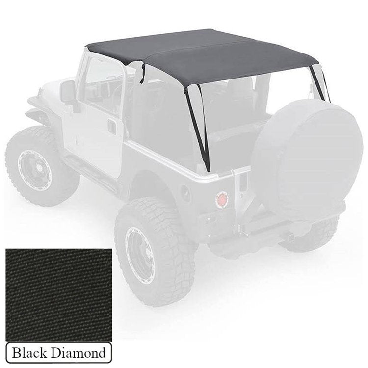 Soft top extended Black Diamond Smittybilt