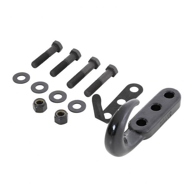 Tow hook kit black Smittybilt