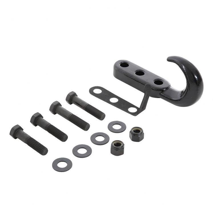 Tow hook kit black Smittybilt