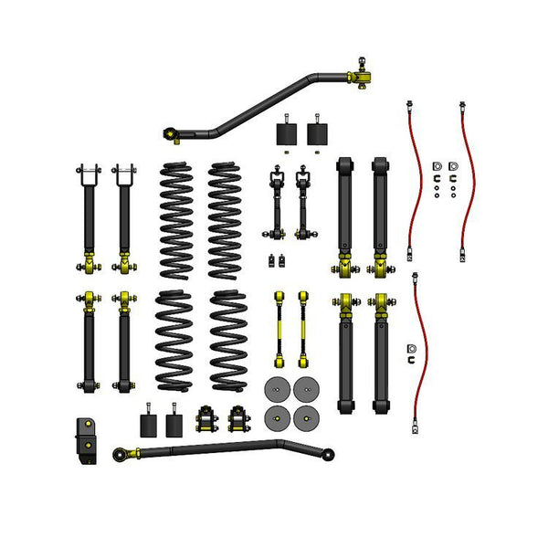 Kit sospensioni Clayton Off Road Premium Lift 4"