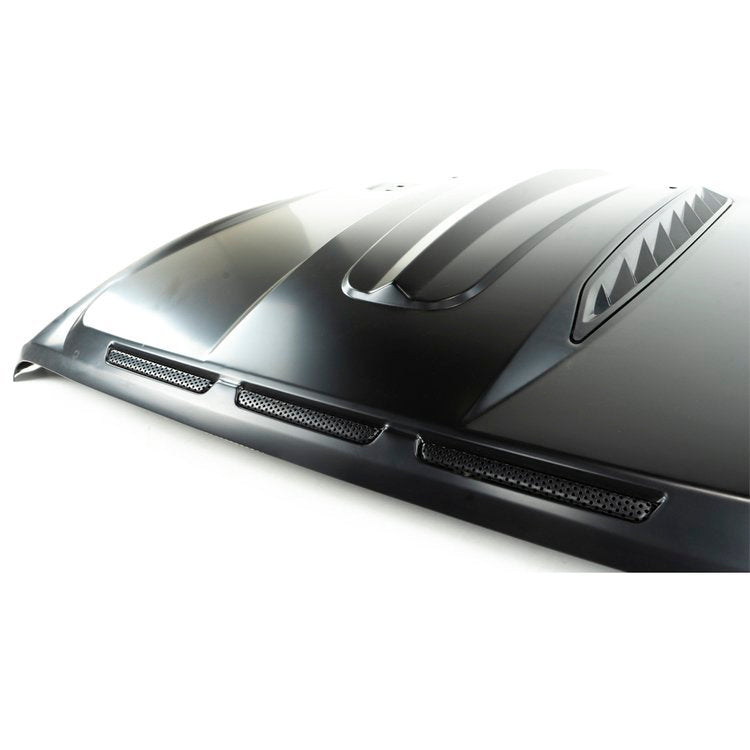 Steel hood matte black OFD Ettrict