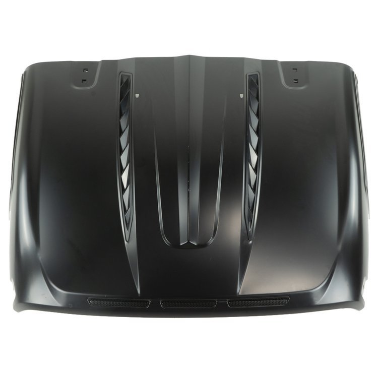 Steel hood matte black OFD Ettrict