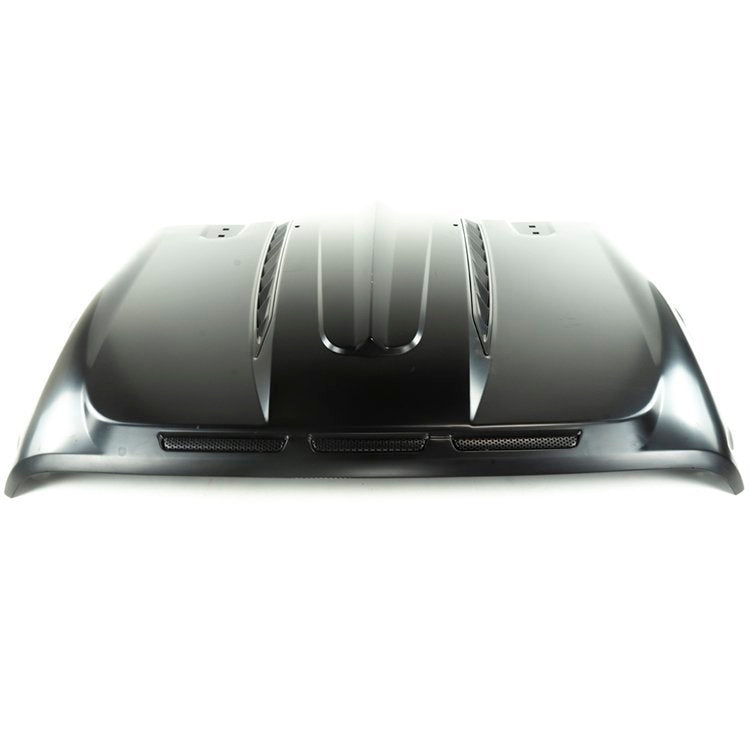 Steel hood matte black OFD Ettrict