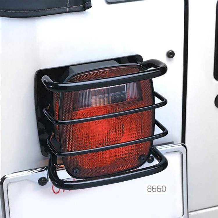 Rear tail light euro guards steel Smittybilt