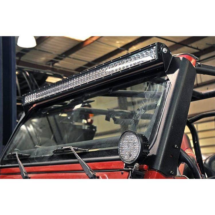 Upper windshield LED straight light bar 50" mounts Rough Country