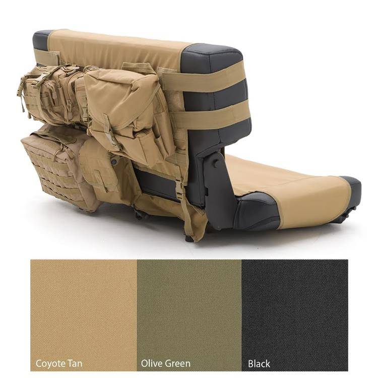 Rear seat cover coyote tan Smittybilt G.E.A.R.