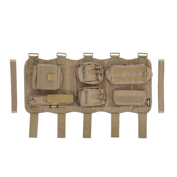 Overhead console coyote tan Smittybilt G.E.A.R.