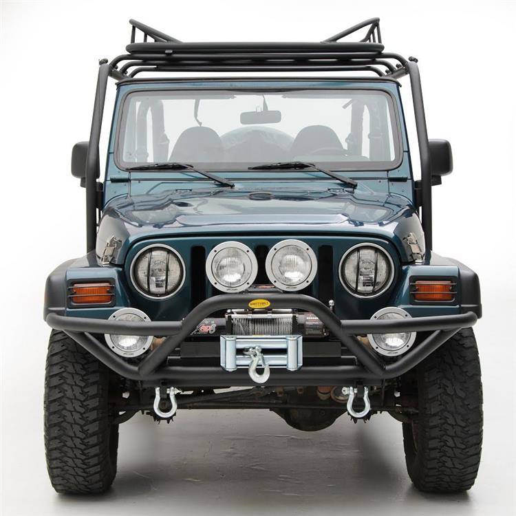 Front tubular steel bumper with bull bar Smittybilt SRC