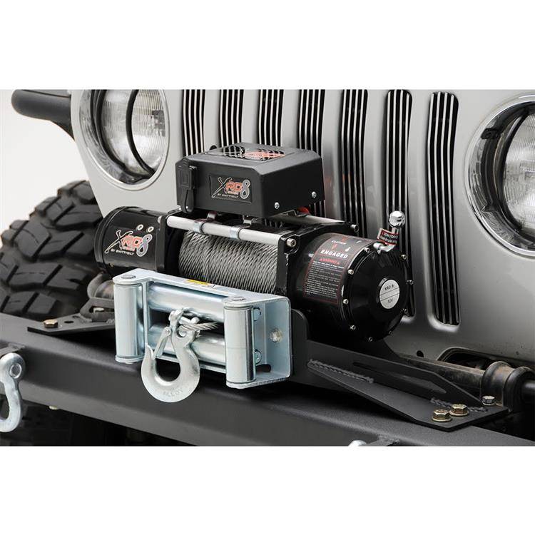 Raised winch plate Smittybilt