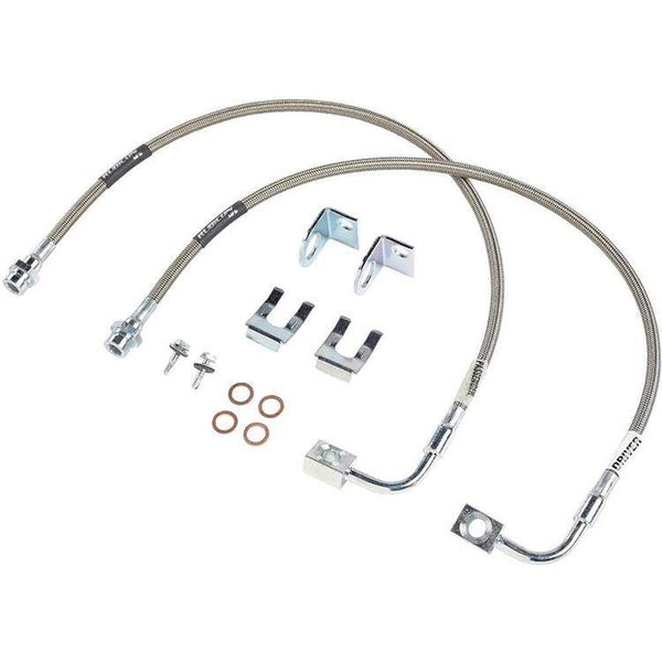 Front extended brake lines Rubicon Express 22''