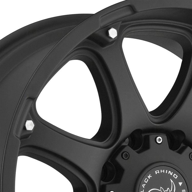 Cerchi in lega Matte Black Glamis Black Rhino