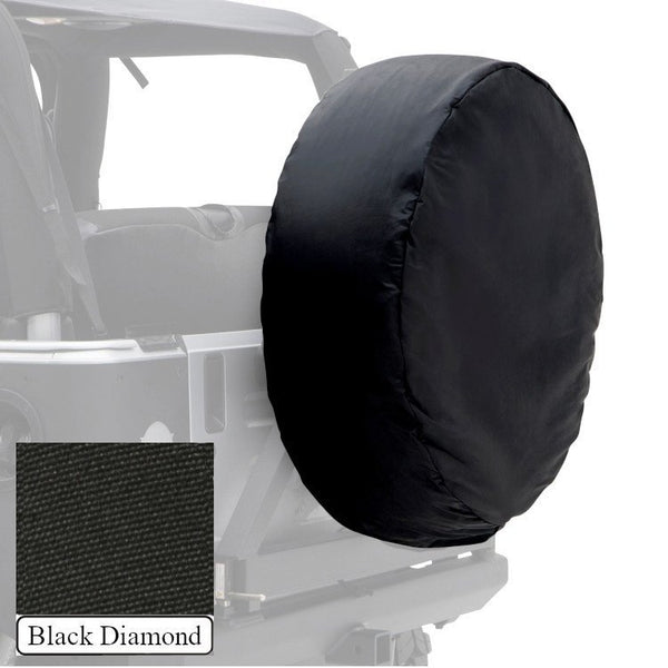 Spare tyre cover Black Diamond Smittybilt 36-37"