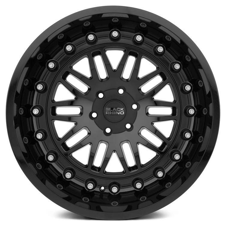 Cerchi in lega Gloss Black Fury Black Rhino