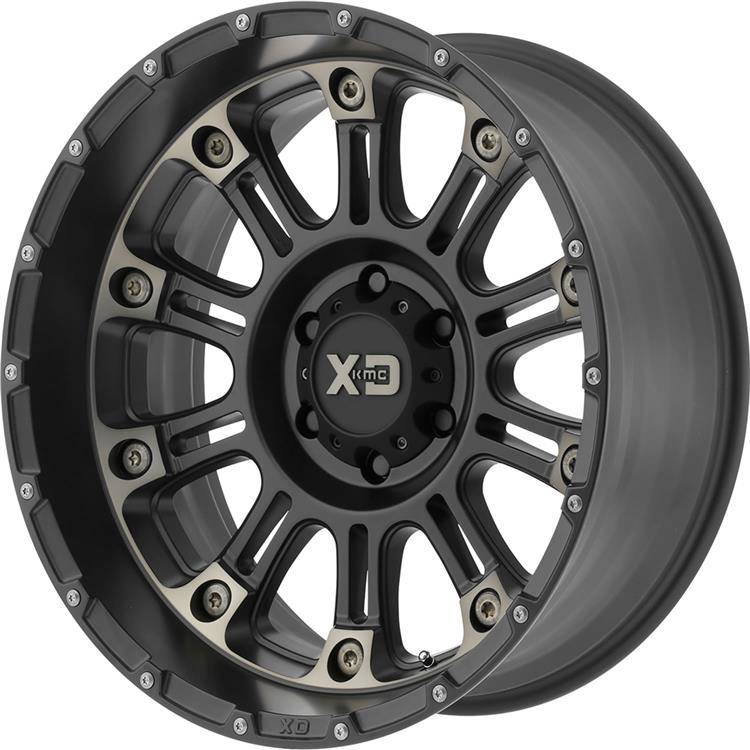 Alloy wheel XD829 Hoss II Satin Black/Machined Dark Tint XD Series