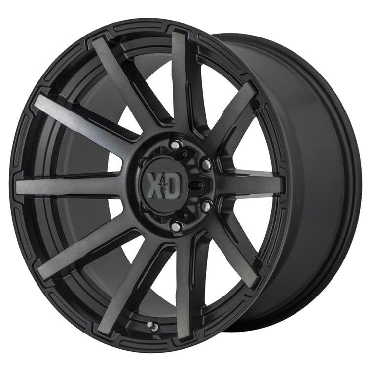 Cerchi in lega XD847 Outbreak Satin Black XD Series