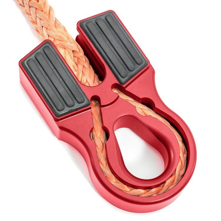 Flat splicer shackle red Factor 55