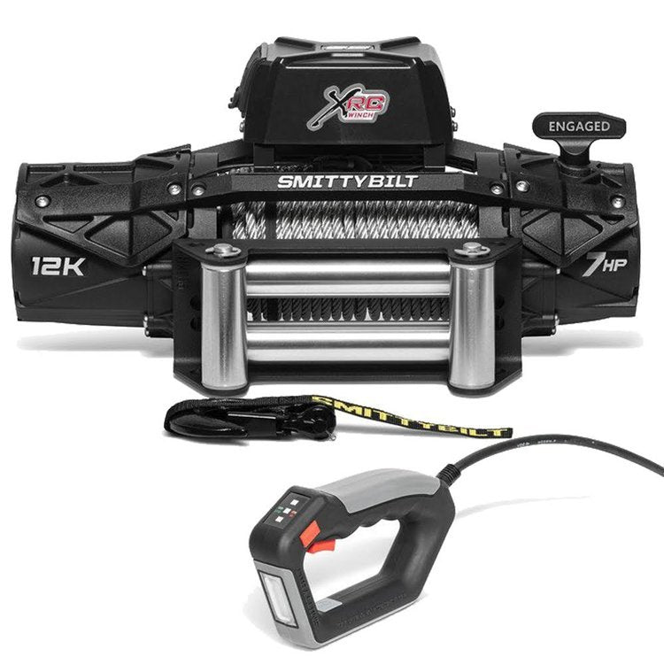 Winch with steel rope 12 000 lbs Smittybilt XRC GEN3