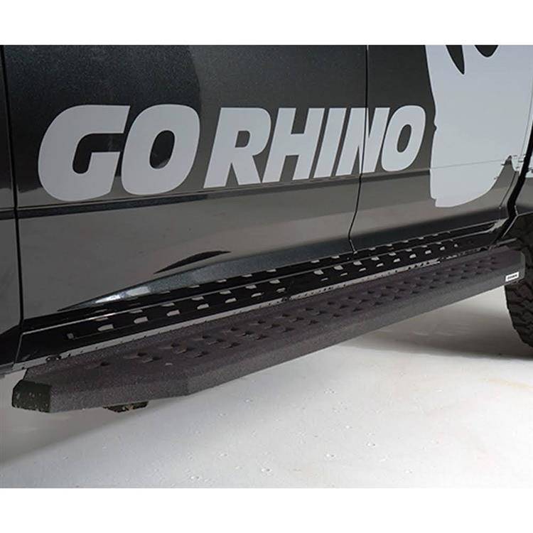 Side steps Bedliner Go Rhino RB20 Quad Cab