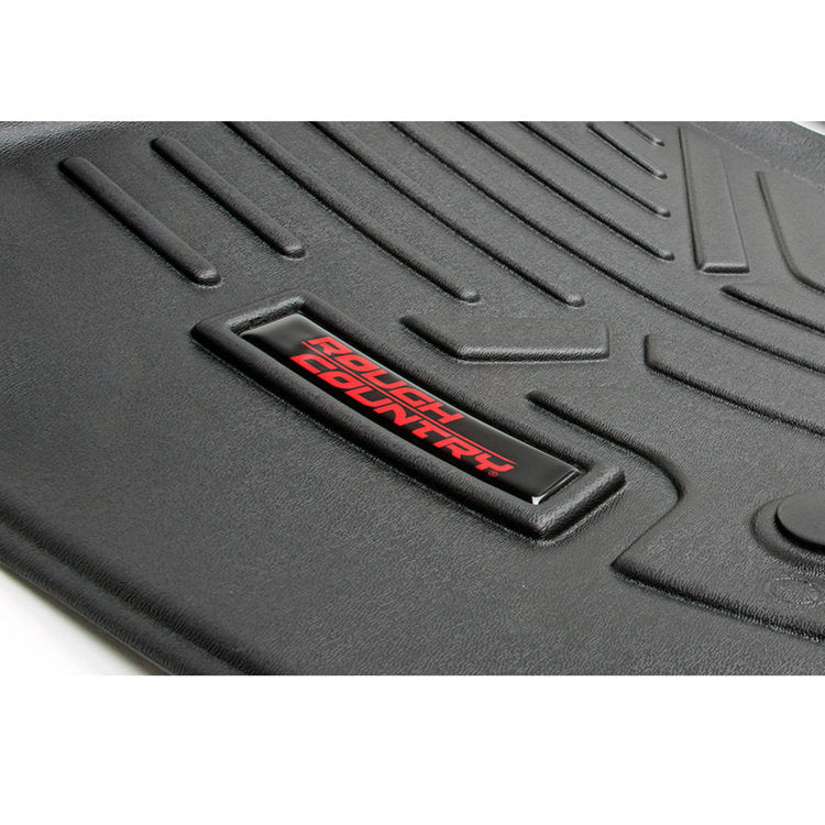 Front and rear floor mats bench seat Rough Country