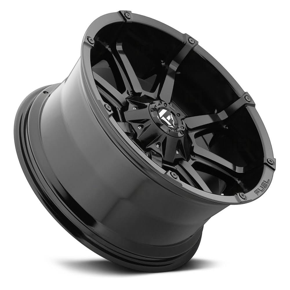Alloy wheel D556 Coupler Matte Black/Double Dark Tint Fuel