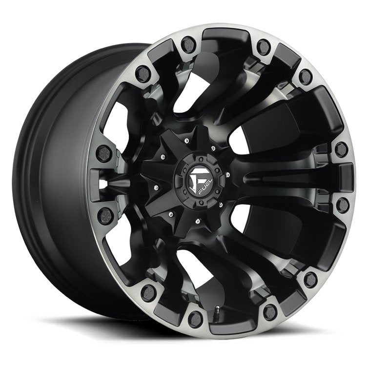 Alloy wheel D569 Vapor New Matte Black/Double Dark Tint Fuel